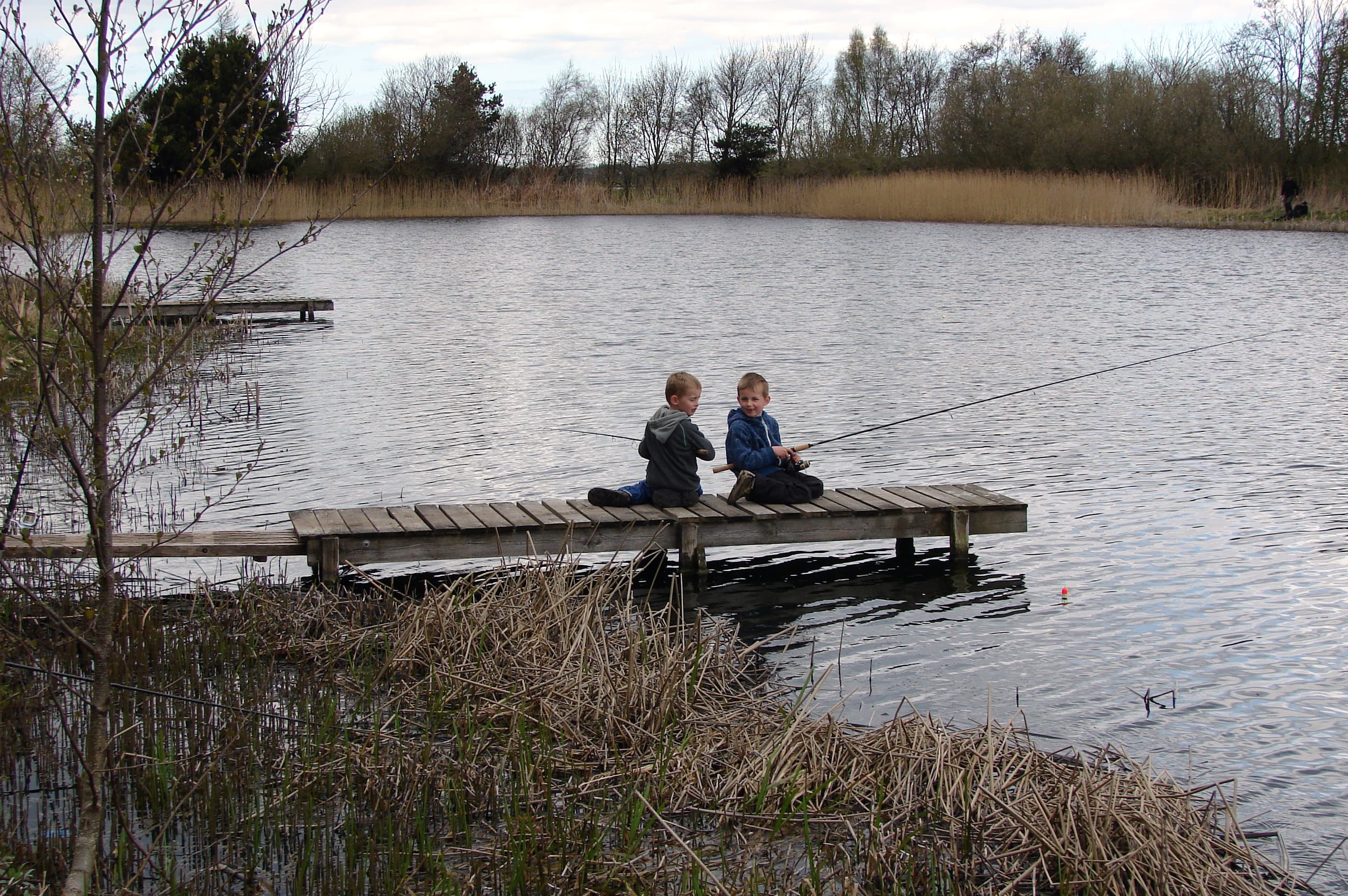 Angling in Kraghedesøen