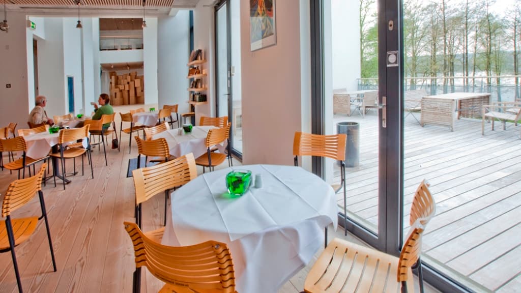 Café at the Art Center Silkeborg Bad