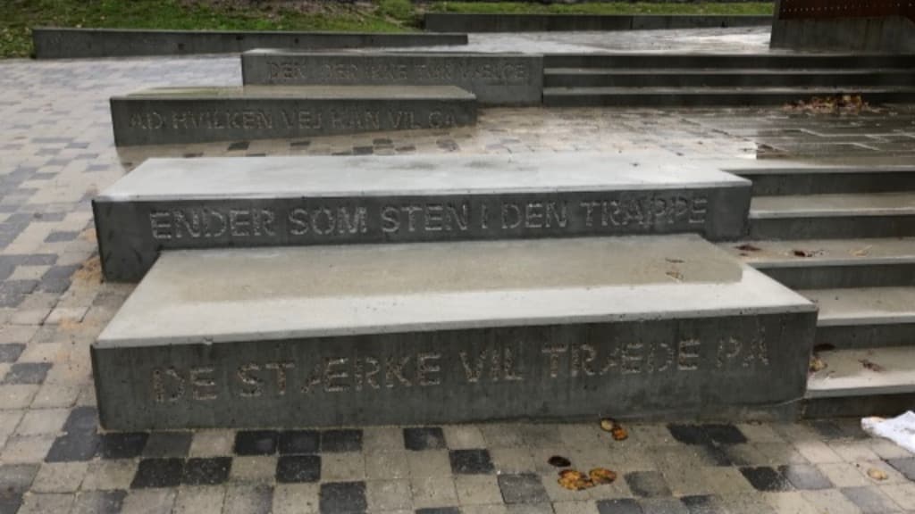 The Poetry Park in Frederikshavn