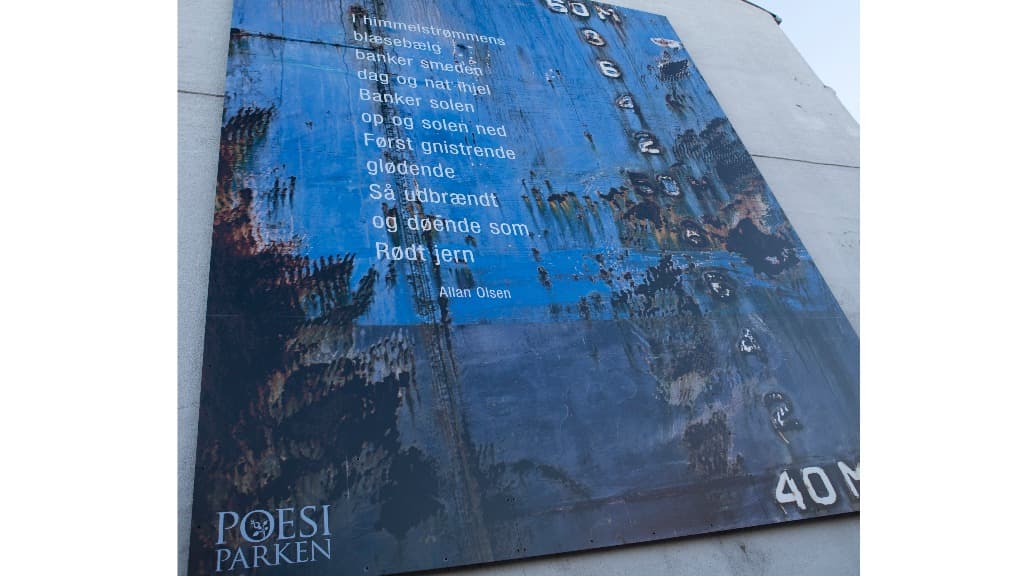 The Poetry Park in Frederikshavn