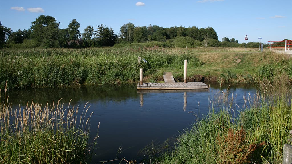 Shelters near Frihedsbroen, Kongeåstien