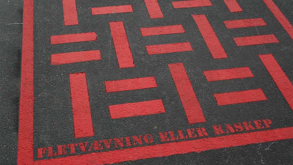 Weaving patterns on the Ancient Road Hærvejen