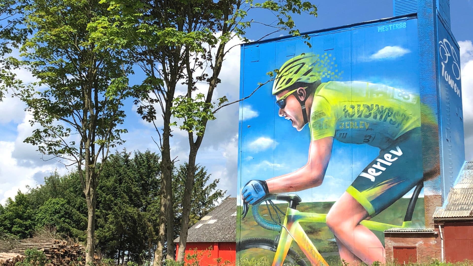 Tour de France silo i Jerlev