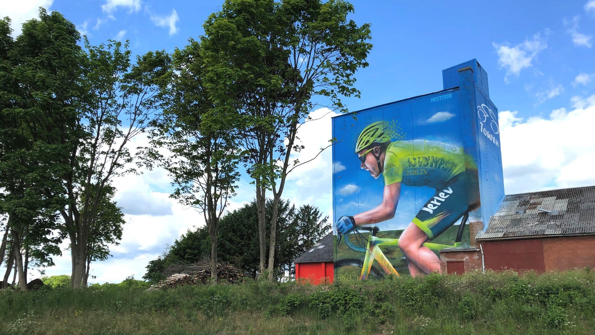Tour de France silo i Jerlev