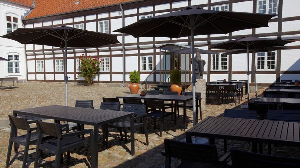 The restaurant at Hotel Haraldskær
