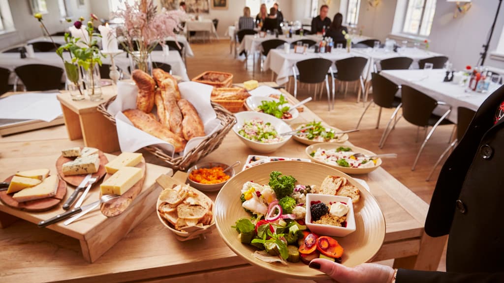 The restaurant at Hotel Haraldskær