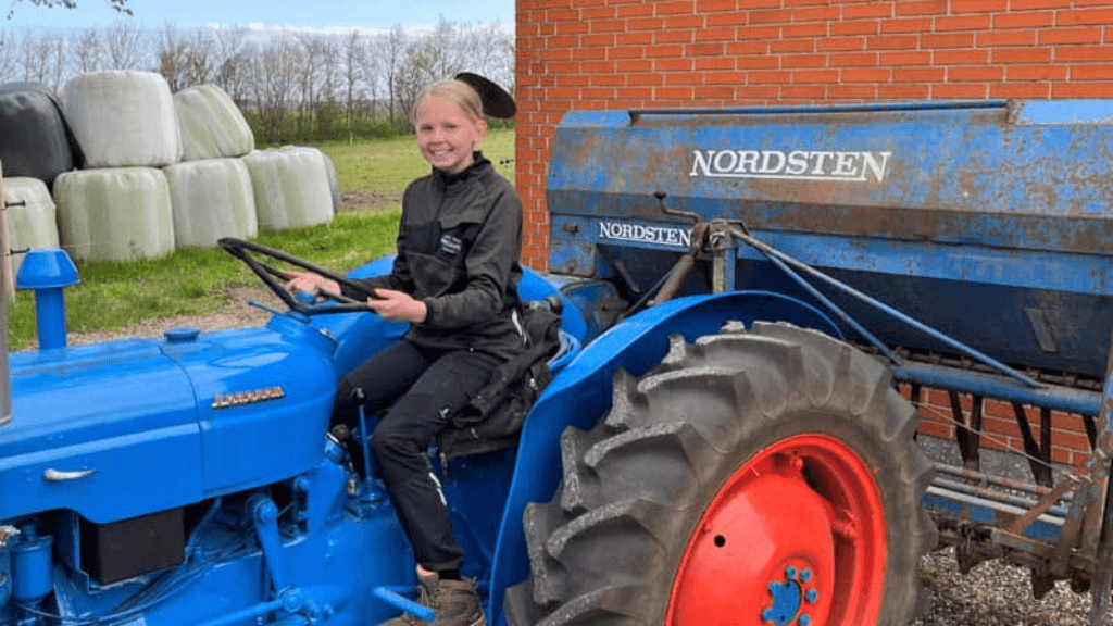 Tractor at Nørregård