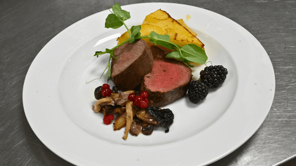 Main course, Restaurant Rold Gl. Kro