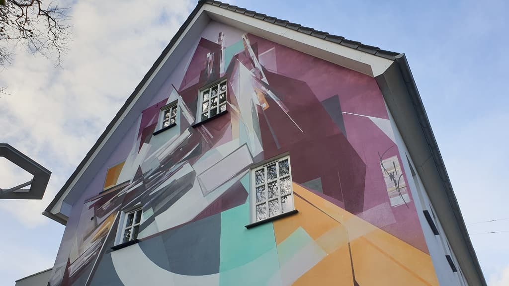 Street art "Out in the Open" - Augustine Kofie - Reberbansgade 33