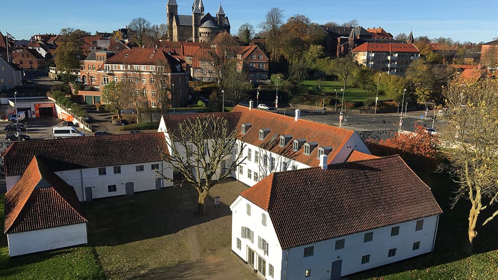 Viborg Kunsthal in the centre of Viborg city