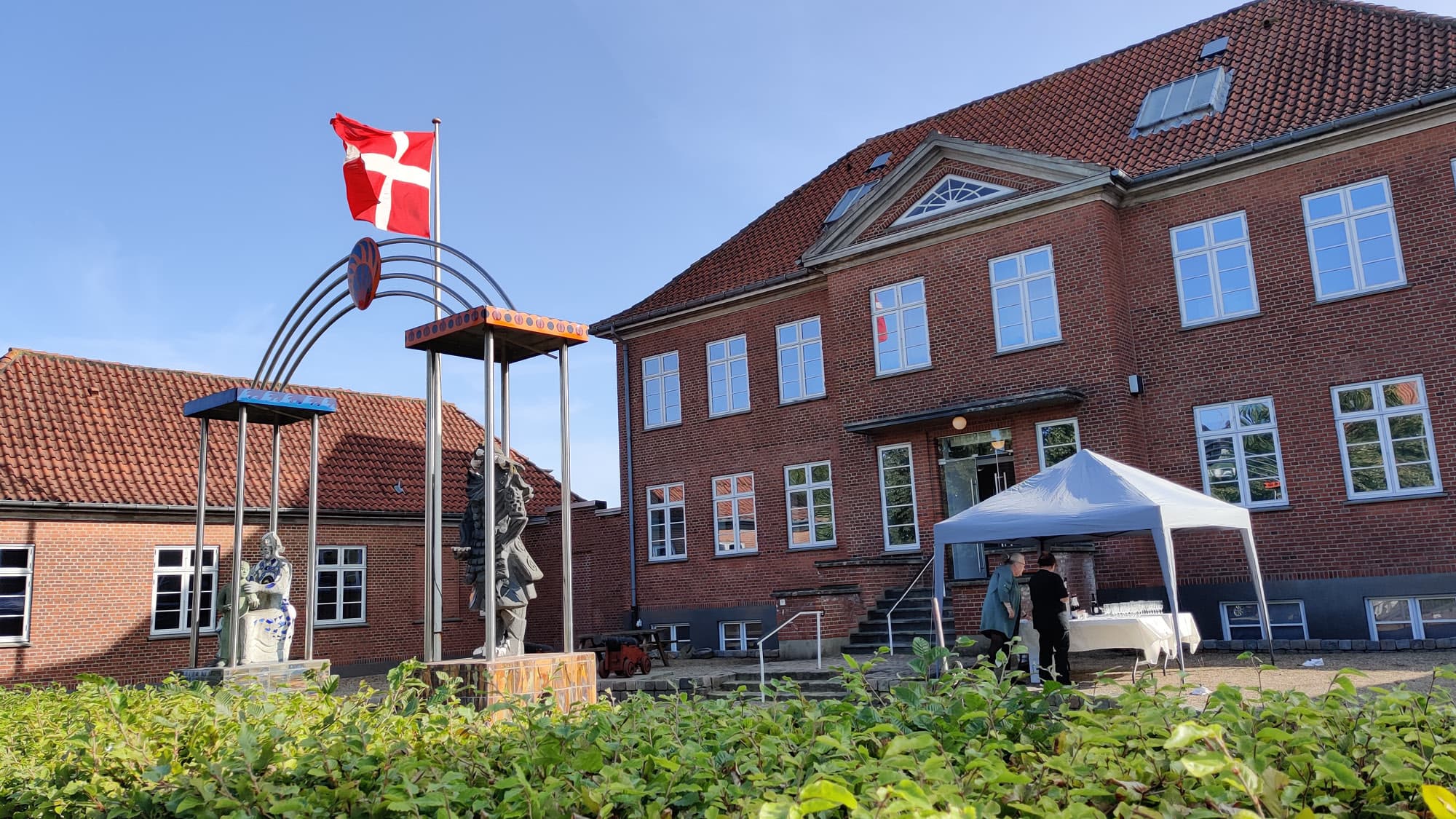 Culture History building Aabenraa seen from the outside